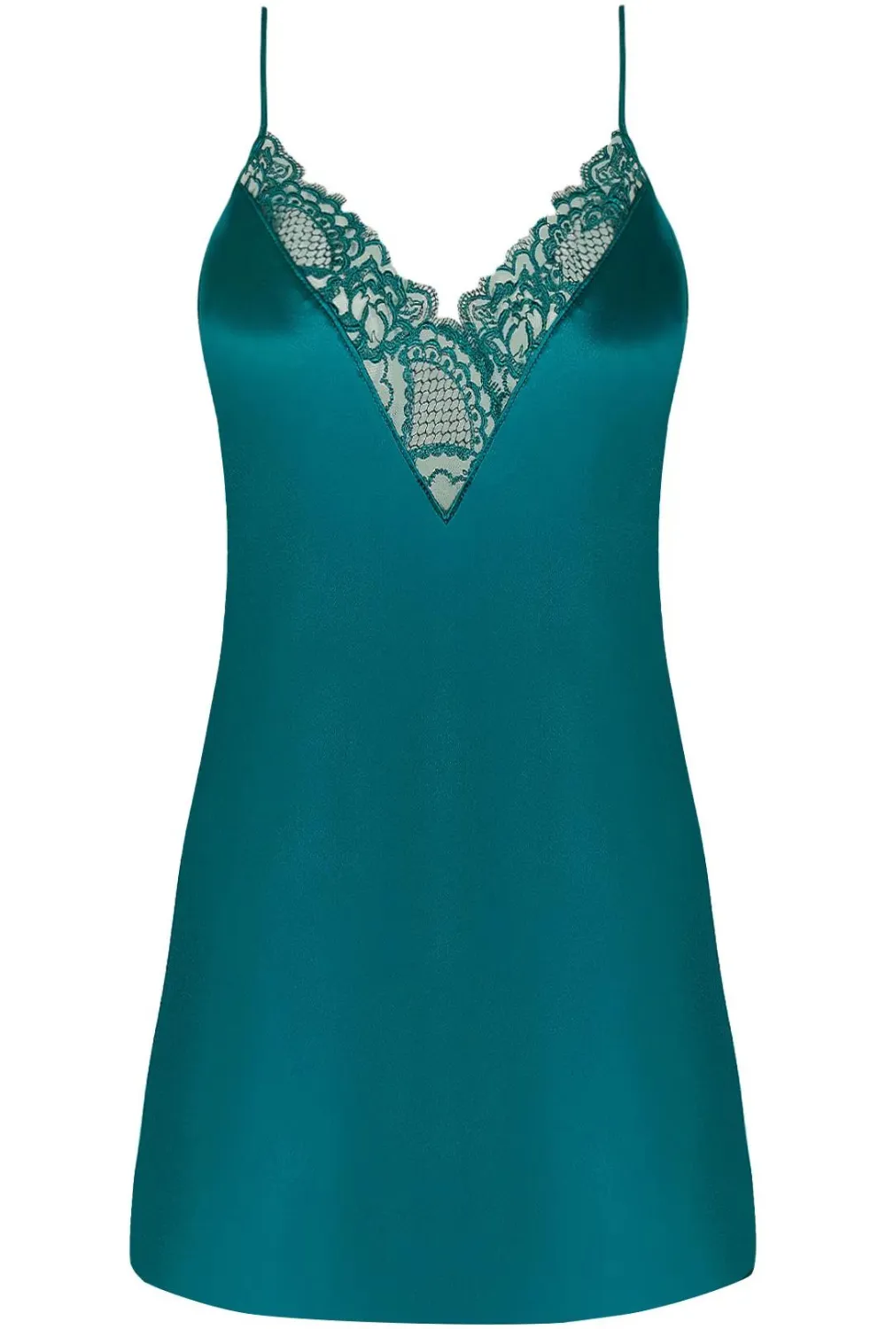 Sublime En Dentelle Babydoll in Green
