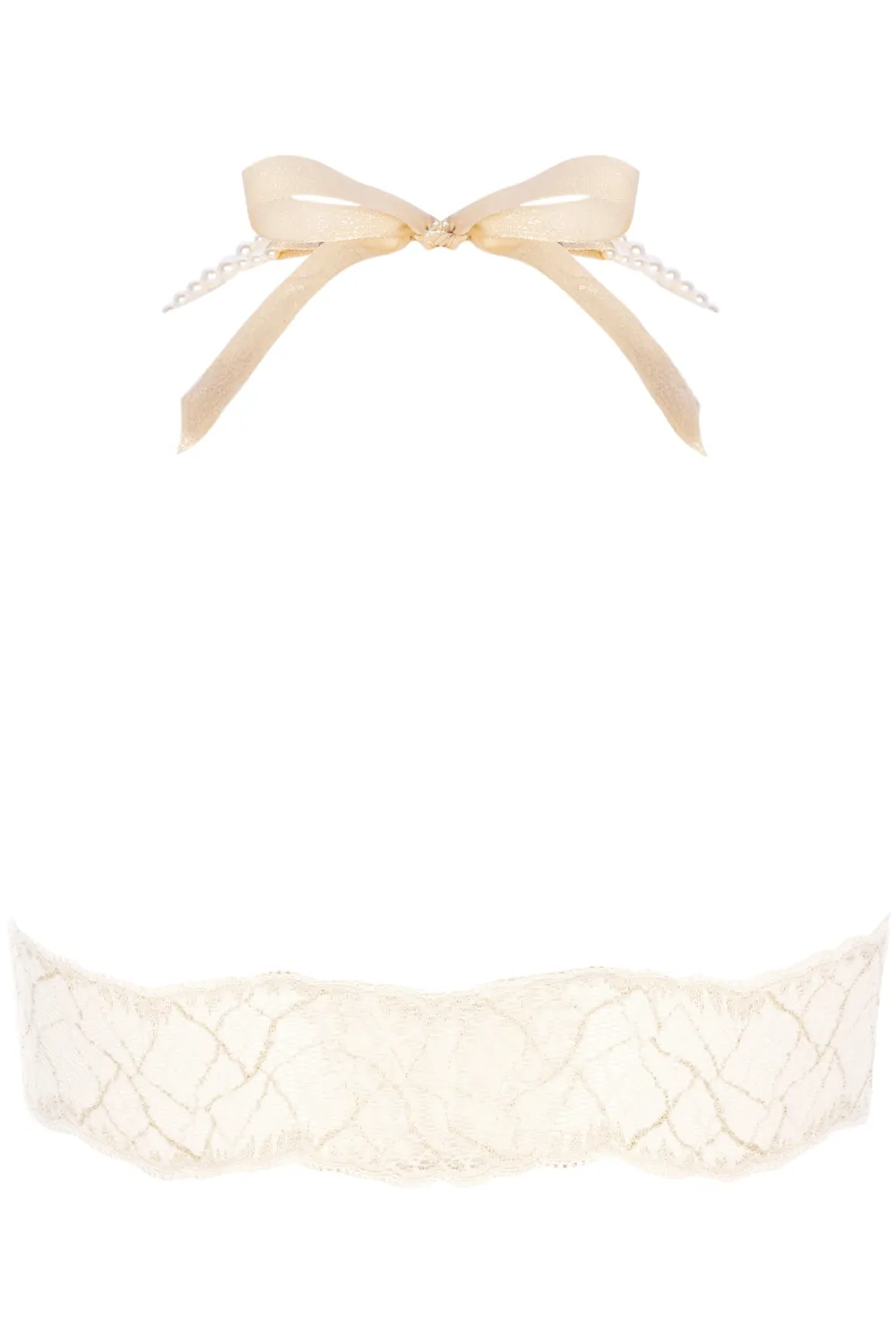 Sydney Daisy Pearl Bra in Ivory