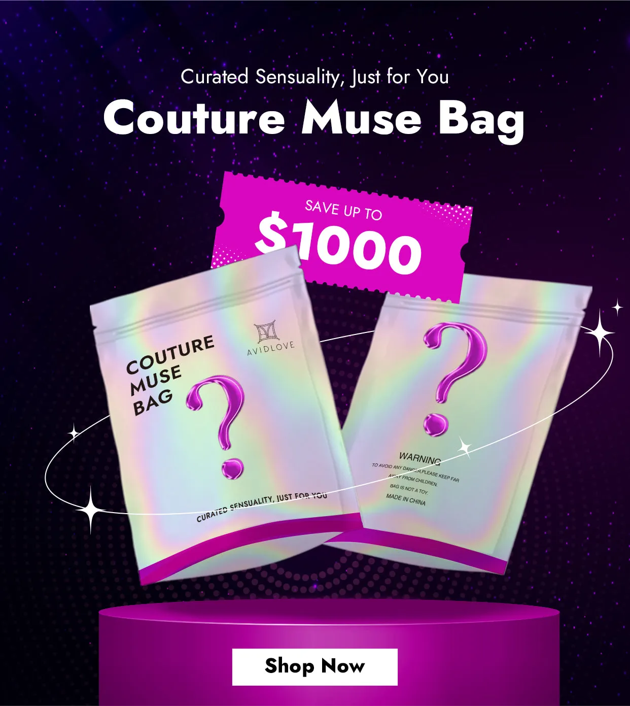 The Blind Lingerie Box(Last day special offer for 12 months)