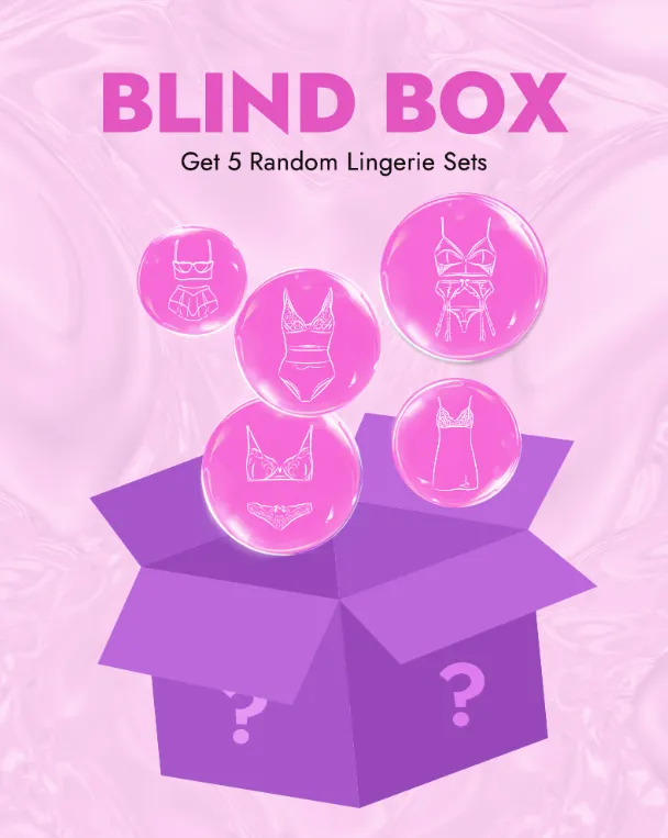 The Blind Lingerie Box(Last day special offer for 12 months)