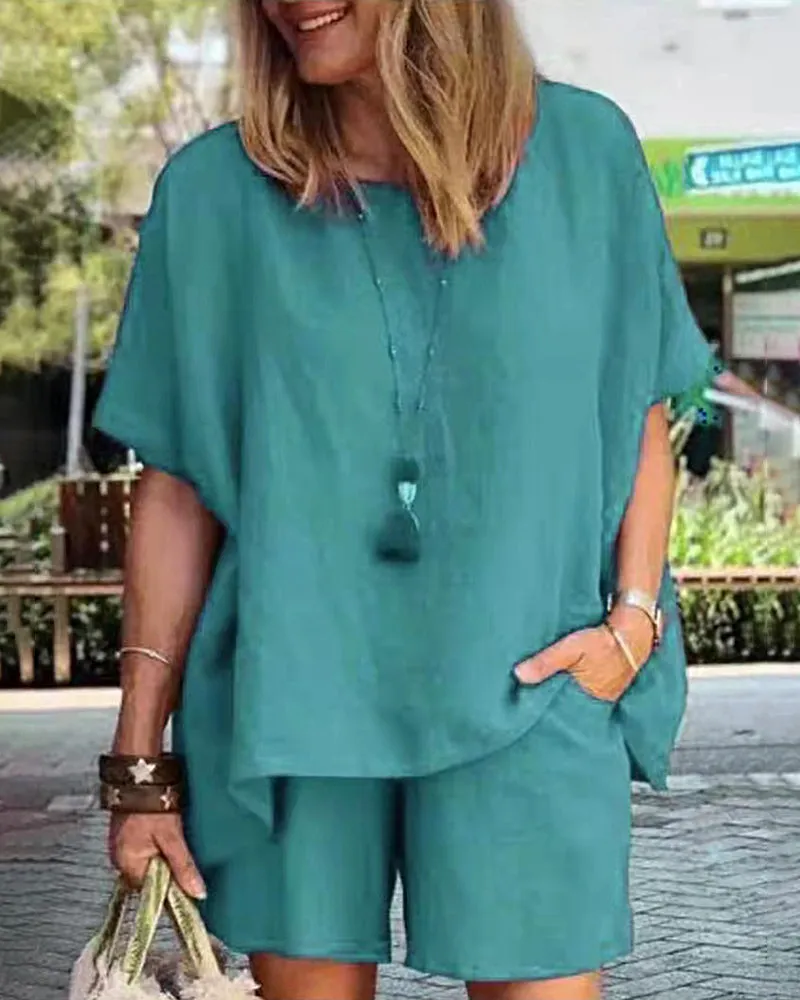 Two Piece Shorts Sets
