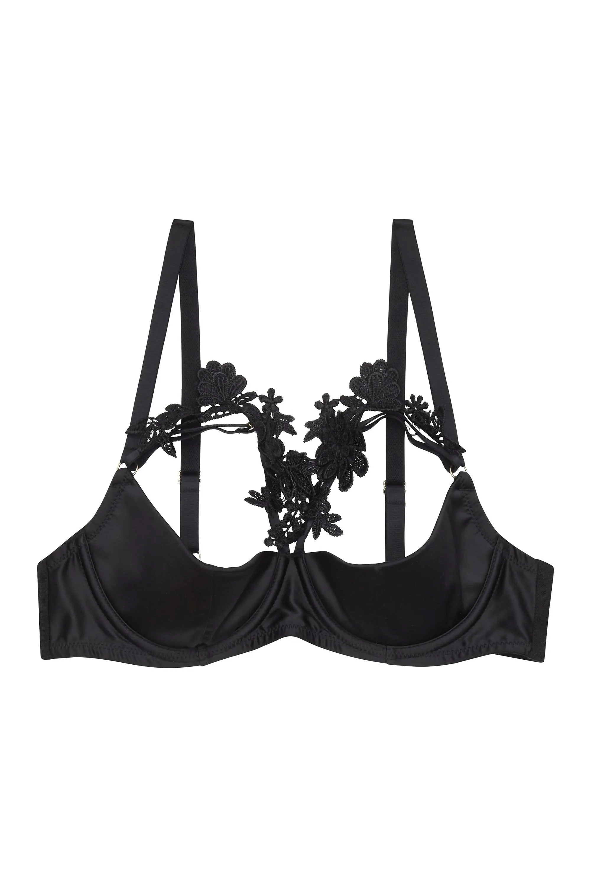 Virginia Guipure Quarter Cup Bra