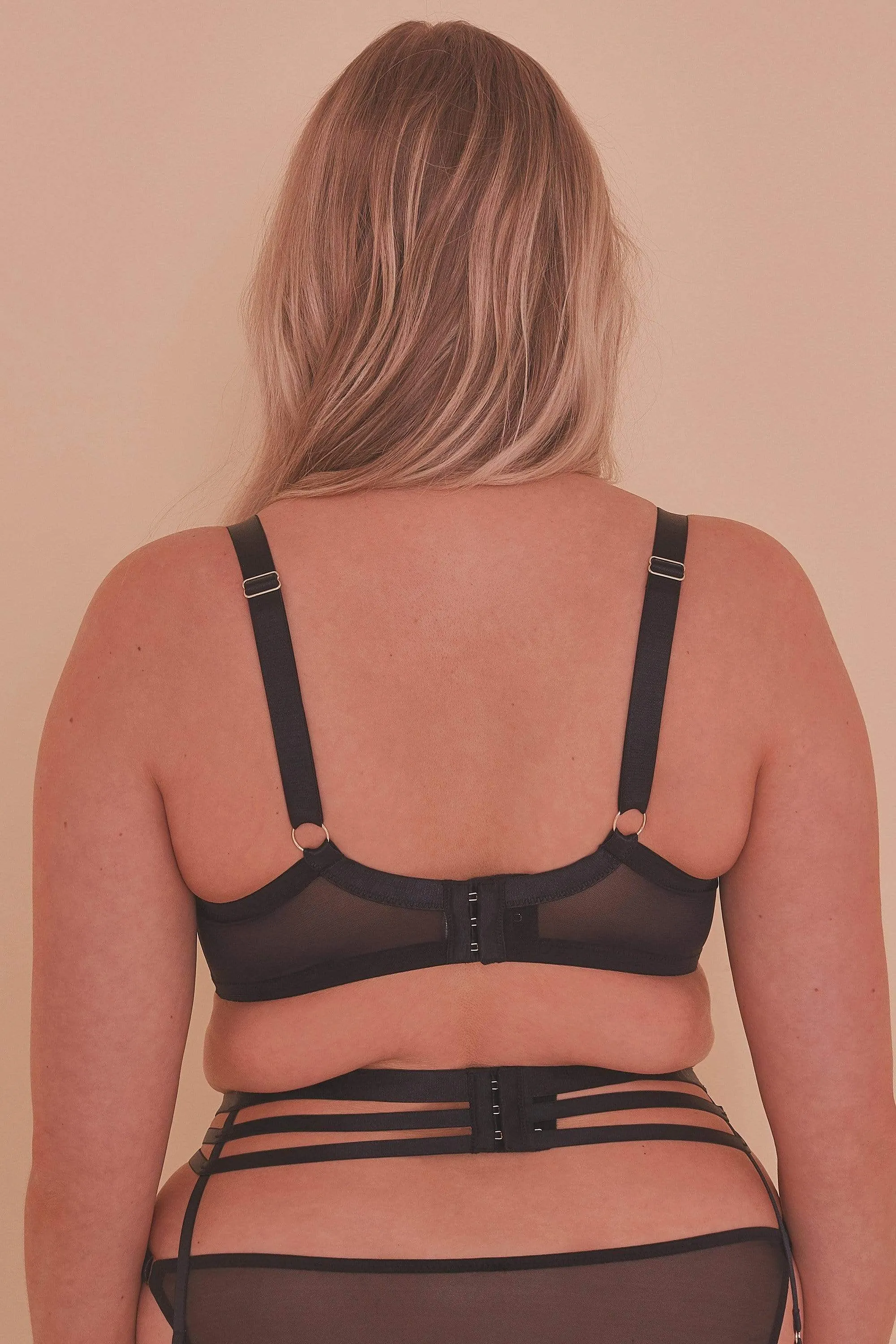 Virginia Guipure Quarter Cup Bra