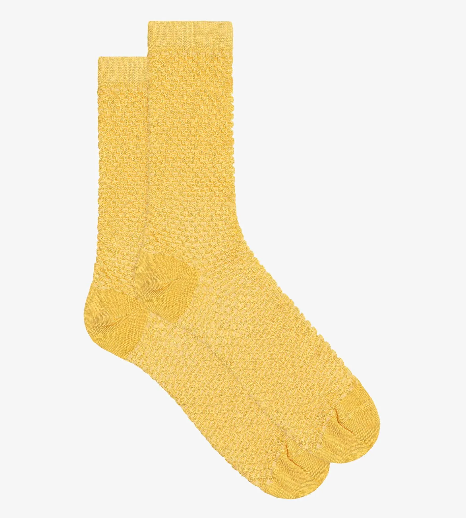 Women's viscose socks Lemon embossed effect Dim Style