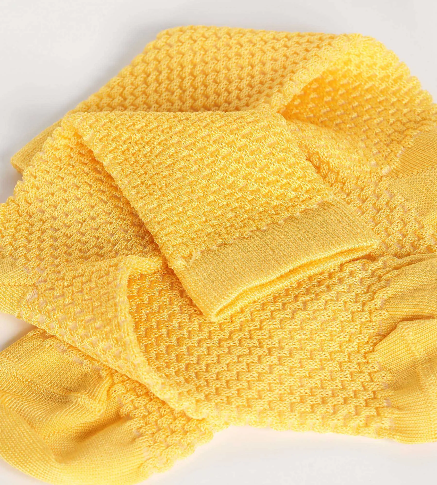 Women's viscose socks Lemon embossed effect Dim Style